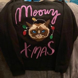 Cute Ugly Christmas Sweater 🎄🐱